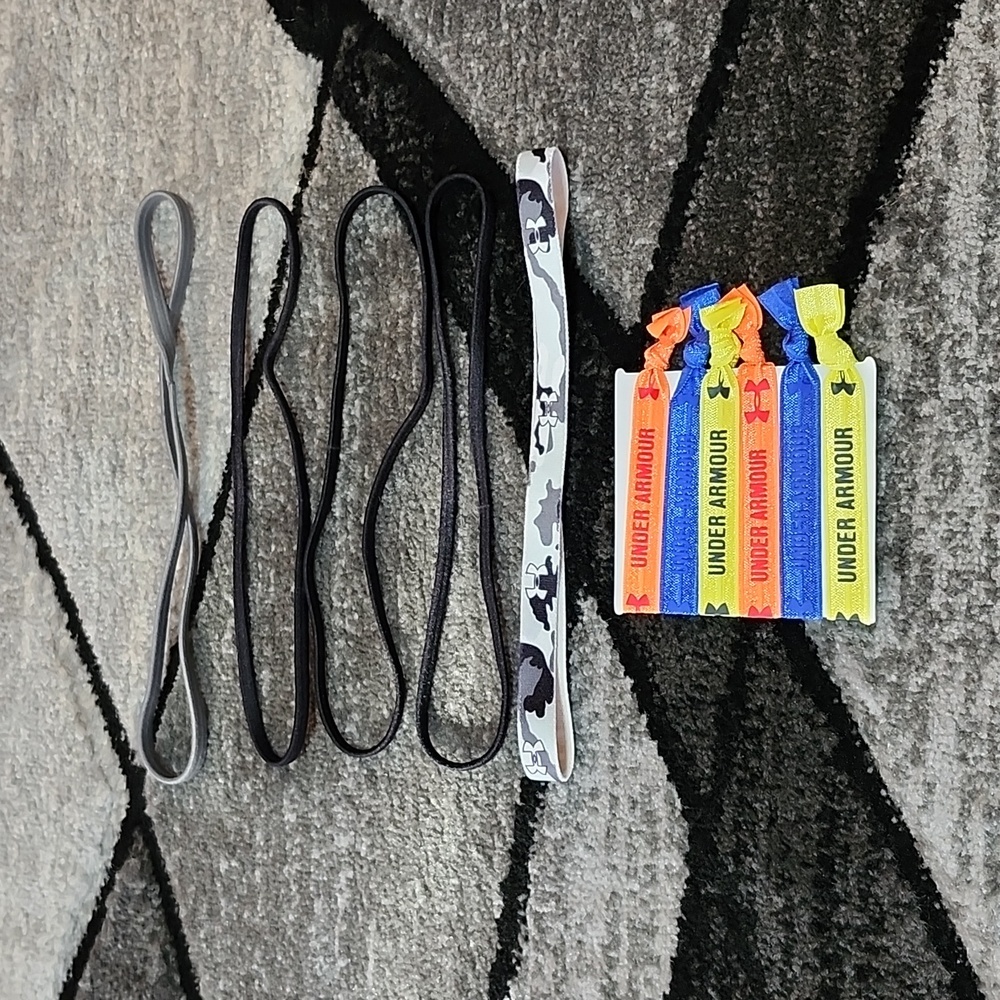 UNDER ARMOUR HAIR-TIES & HEADBANDS BUNDLE PRICE FIRM